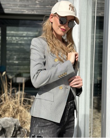 Sako dámské Massimo Dutti jemná kostka